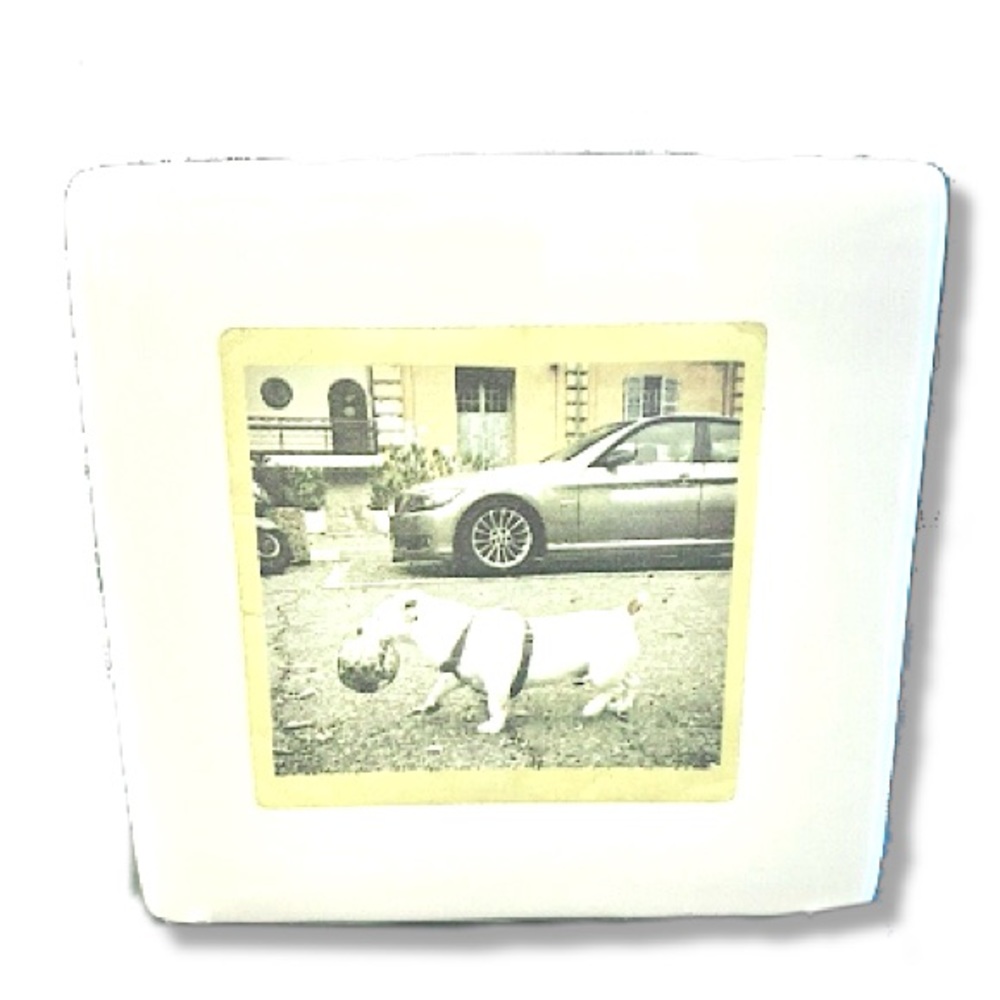 Paperweight Inspiration Art Block ◈ “keep calm and carry a ball”